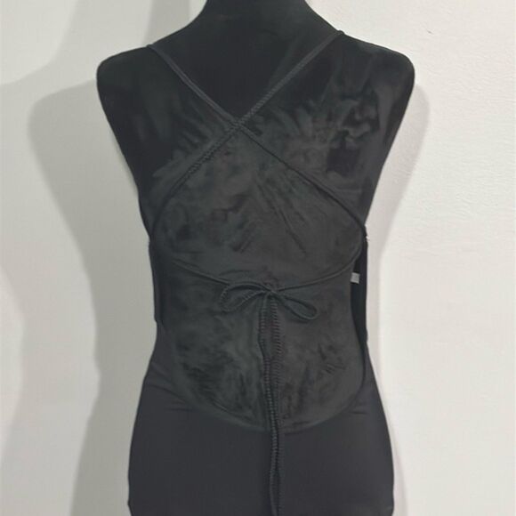 Victoria’s Secret | Lace-Up Negril Plunge One Piece Swimsuit Bathing Suit L - Picture 4 of 16